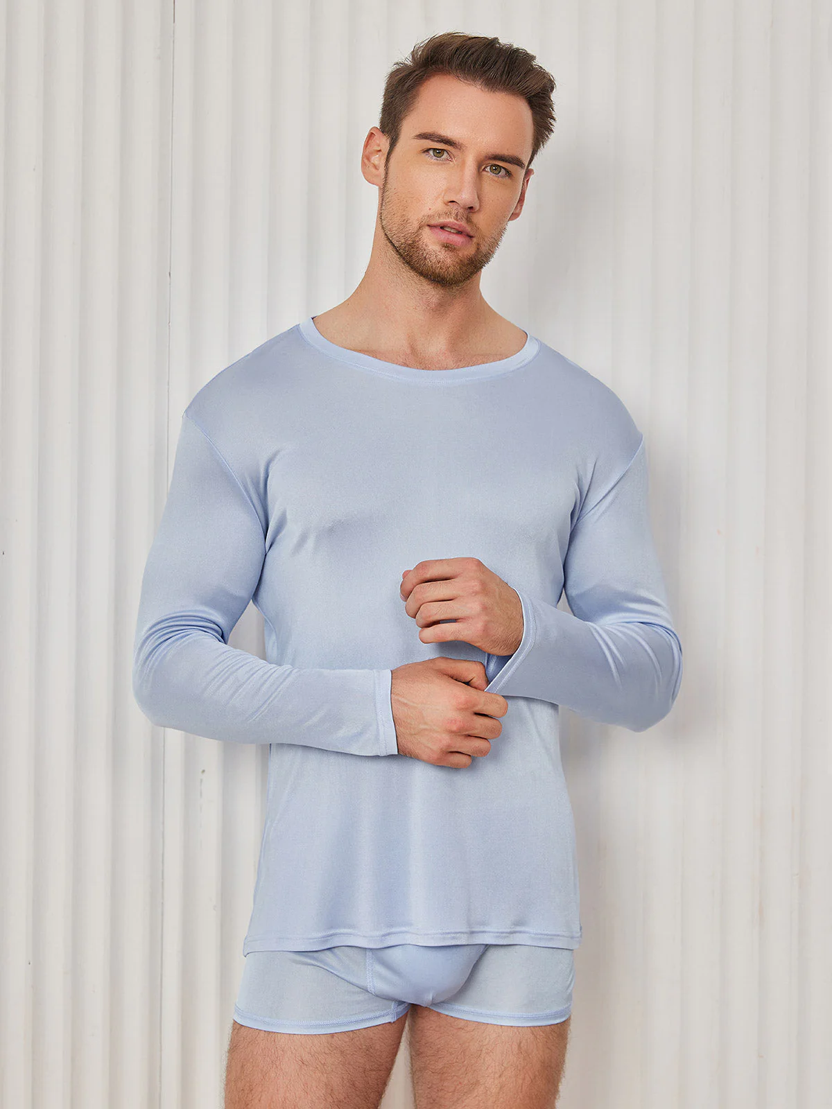T-Shirt en Soie pour Homme - Image 27