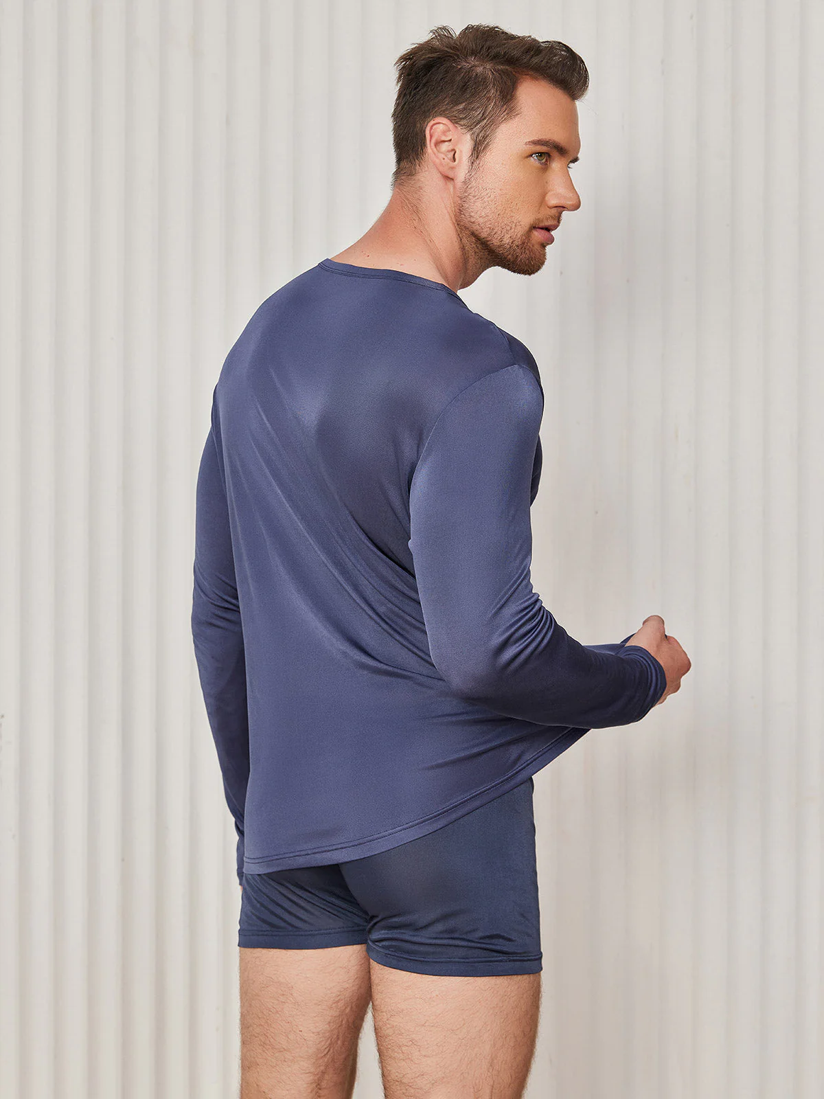 T-Shirt en Soie pour Homme - Image 7