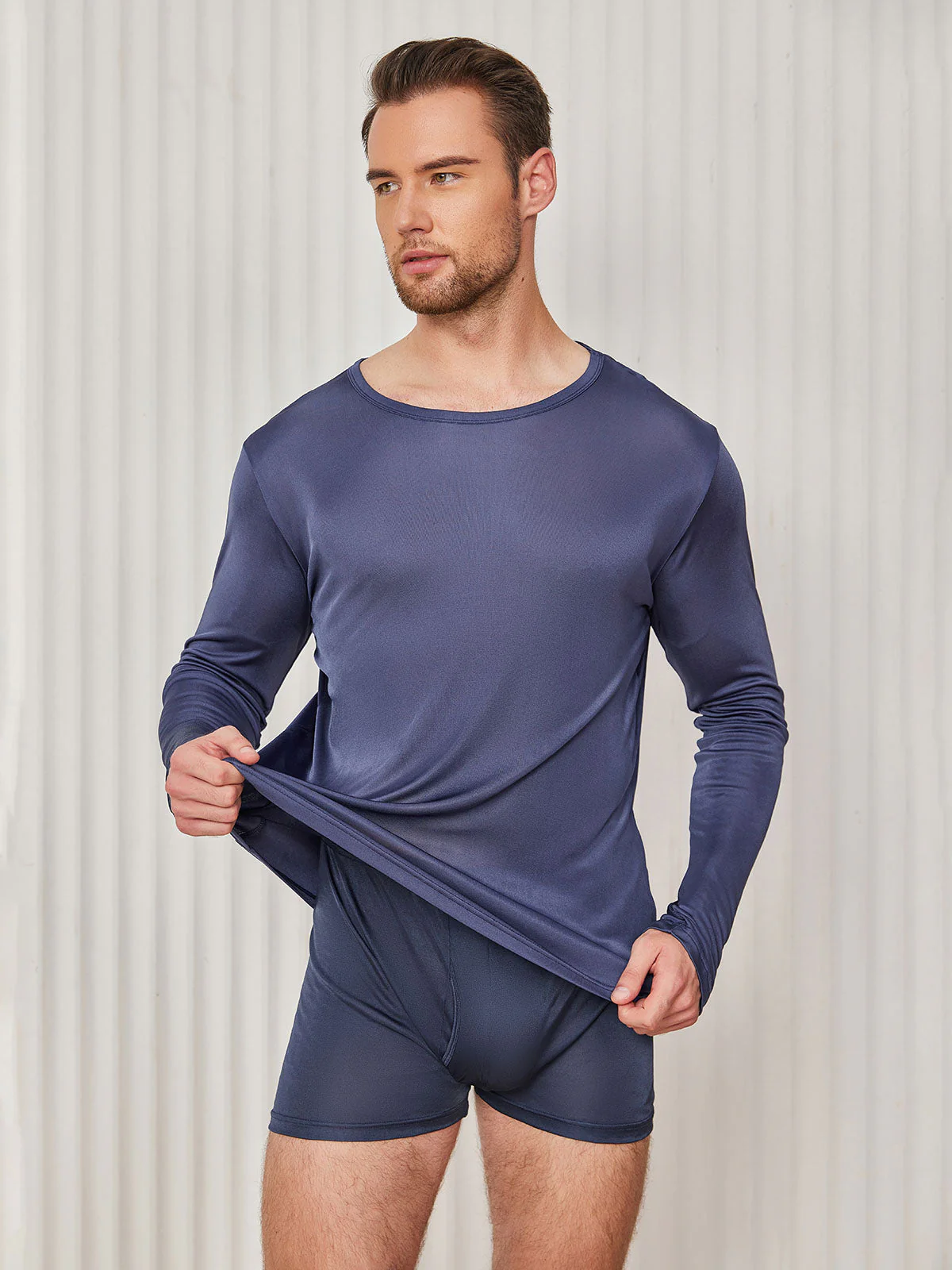 T-Shirt en Soie pour Homme - Image 9