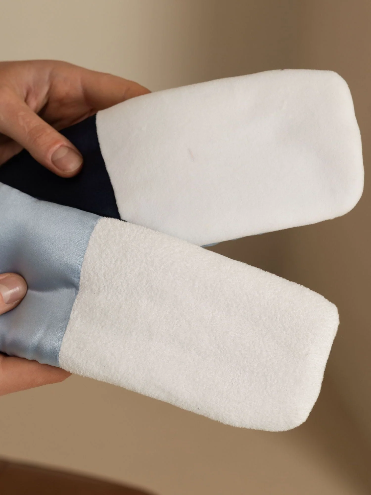 Masque De Nuit En Soie Pure Double Face Avec Fermeture Velcro Silencieuse - Image 11