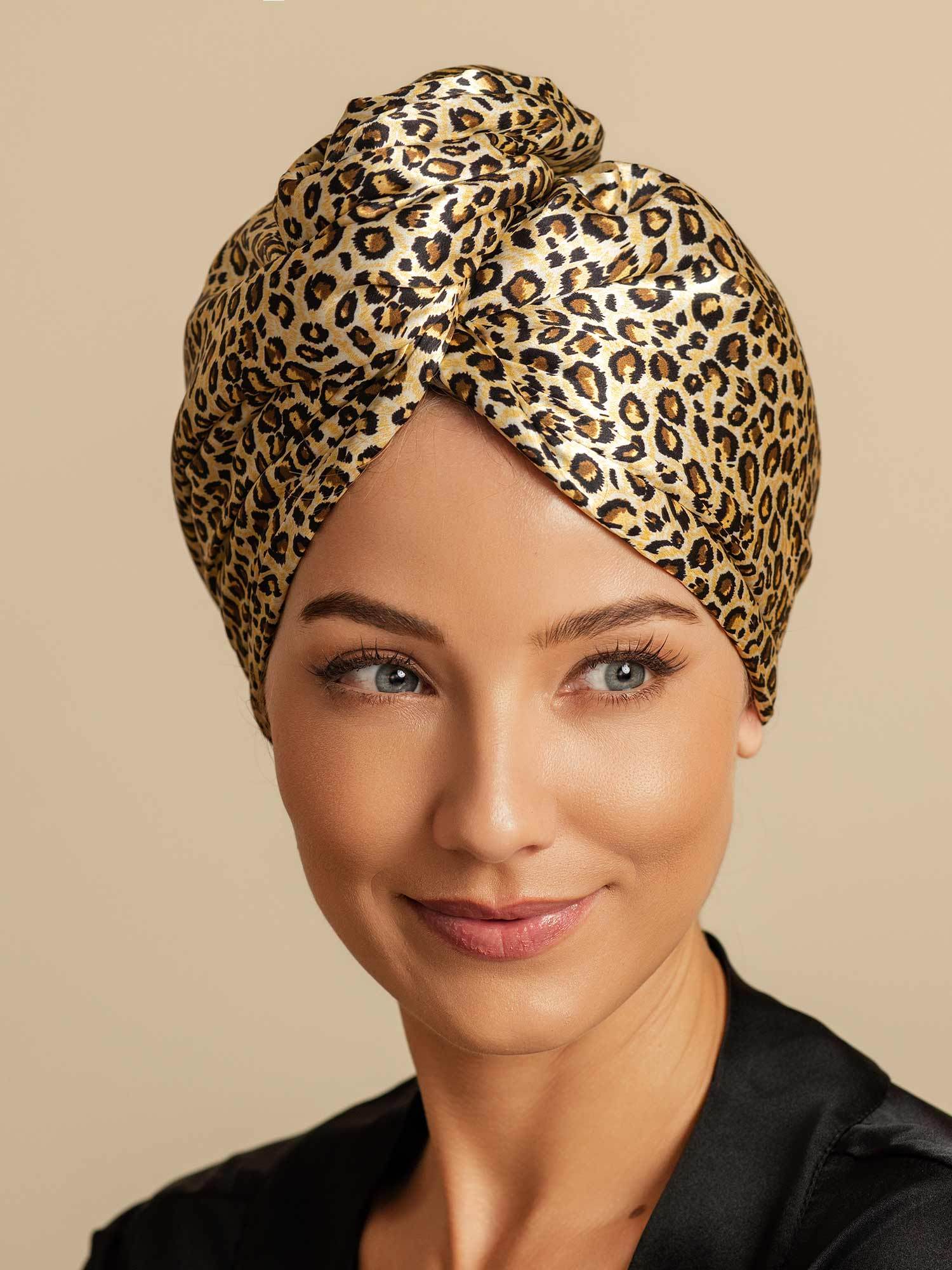 100% Soie de Mûrier Serviette Cheveux Double Face – Séchage Rapide, Anti-Frisottis & Doux pour les Cheveux - Image 44