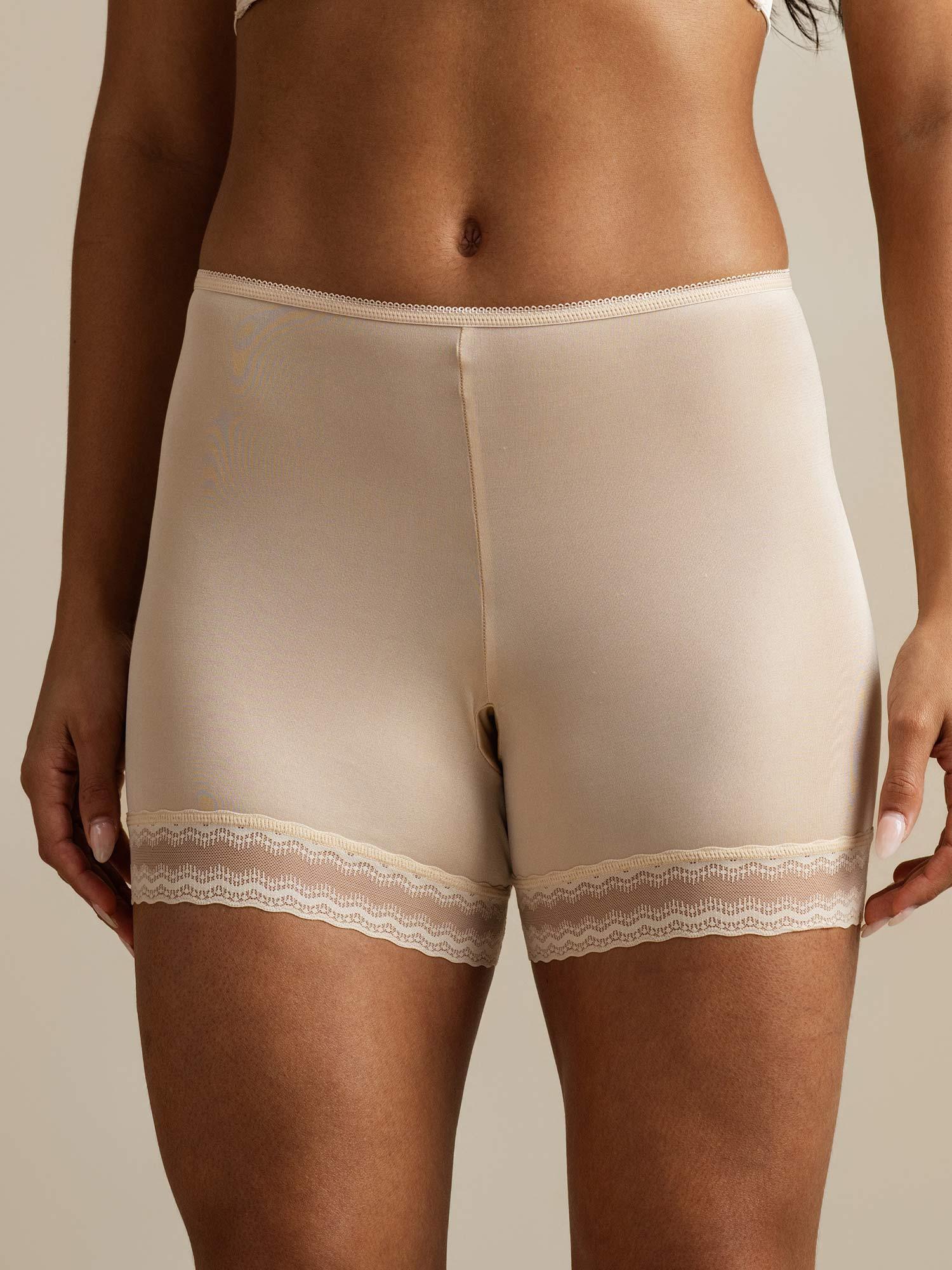 Pure Soie Dentelle Shorty Anti-Frottement - Image 10