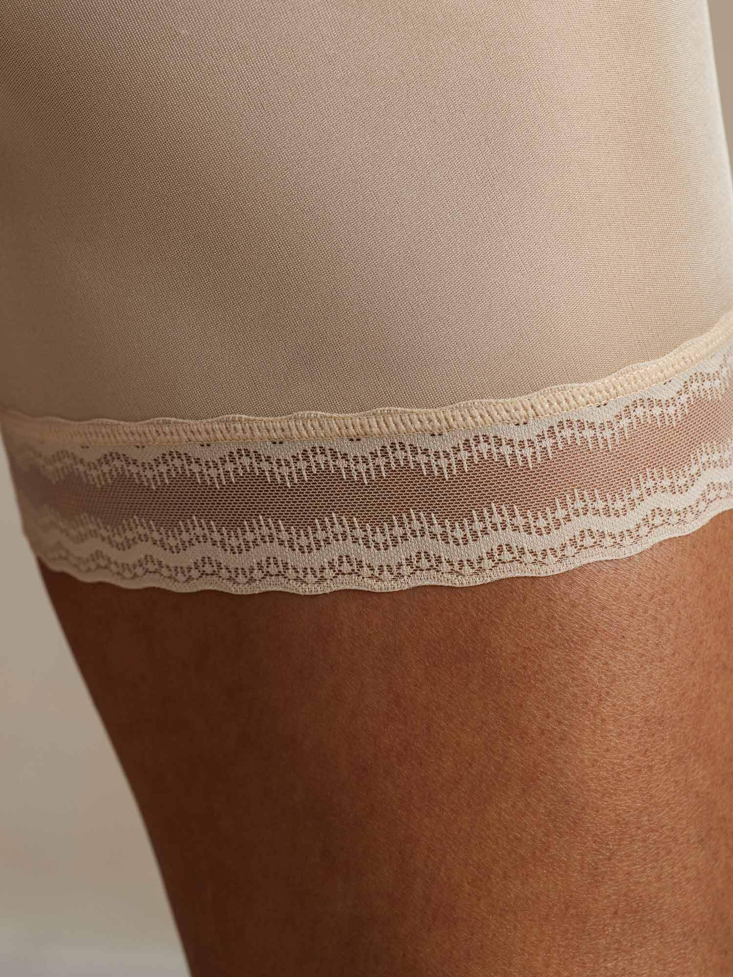 Pure Soie Dentelle Shorty Anti-Frottement - Image 11