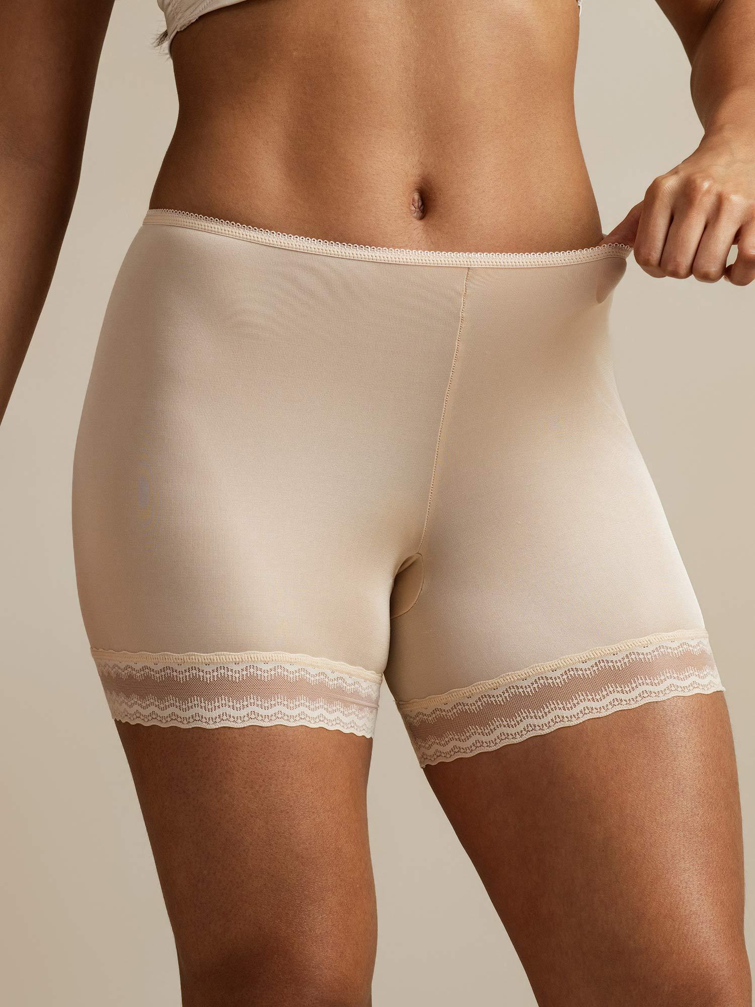 Pure Soie Dentelle Shorty Anti-Frottement - Image 13