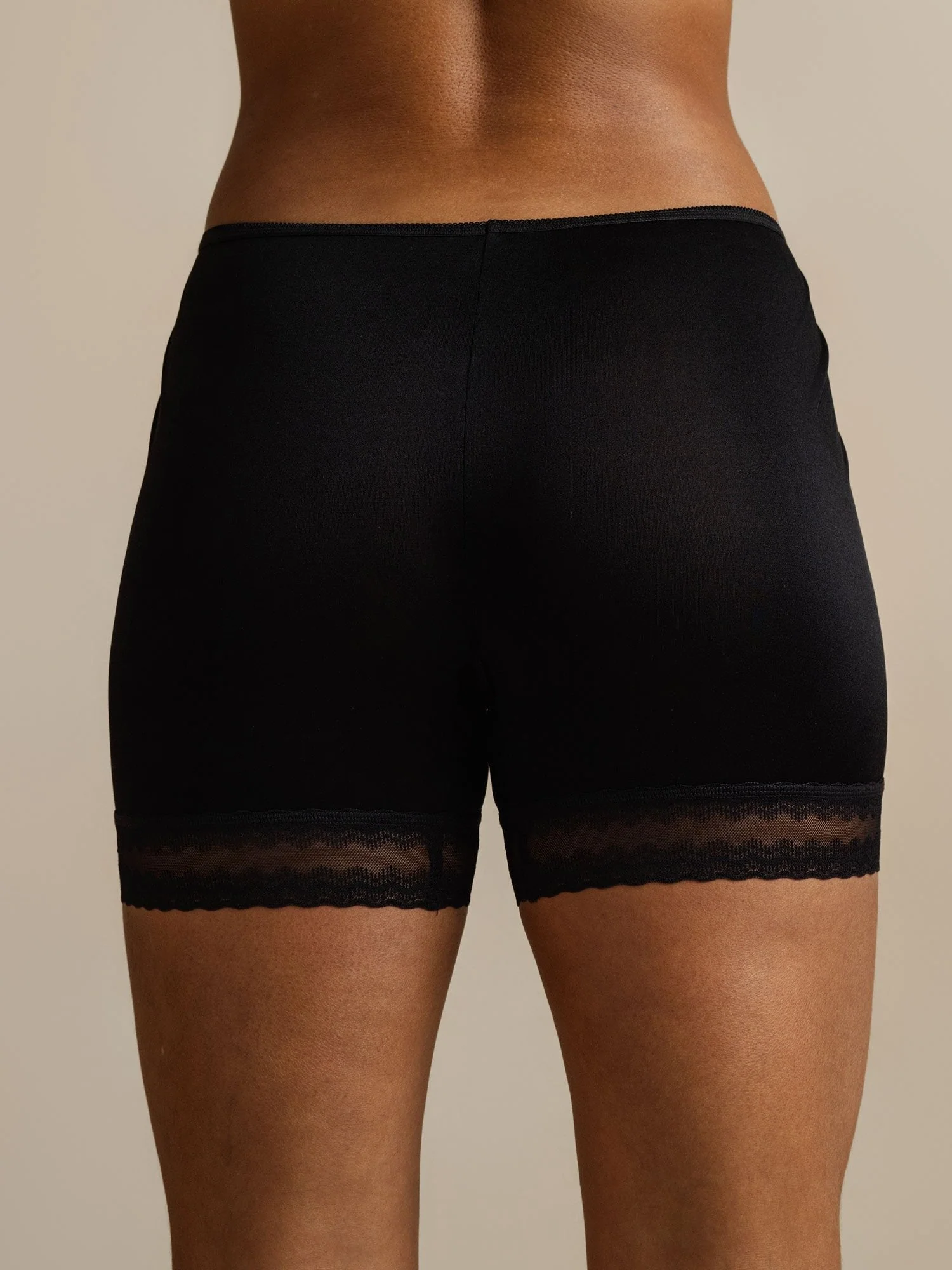 Pure Soie Dentelle Shorty Anti-Frottement - Image 2