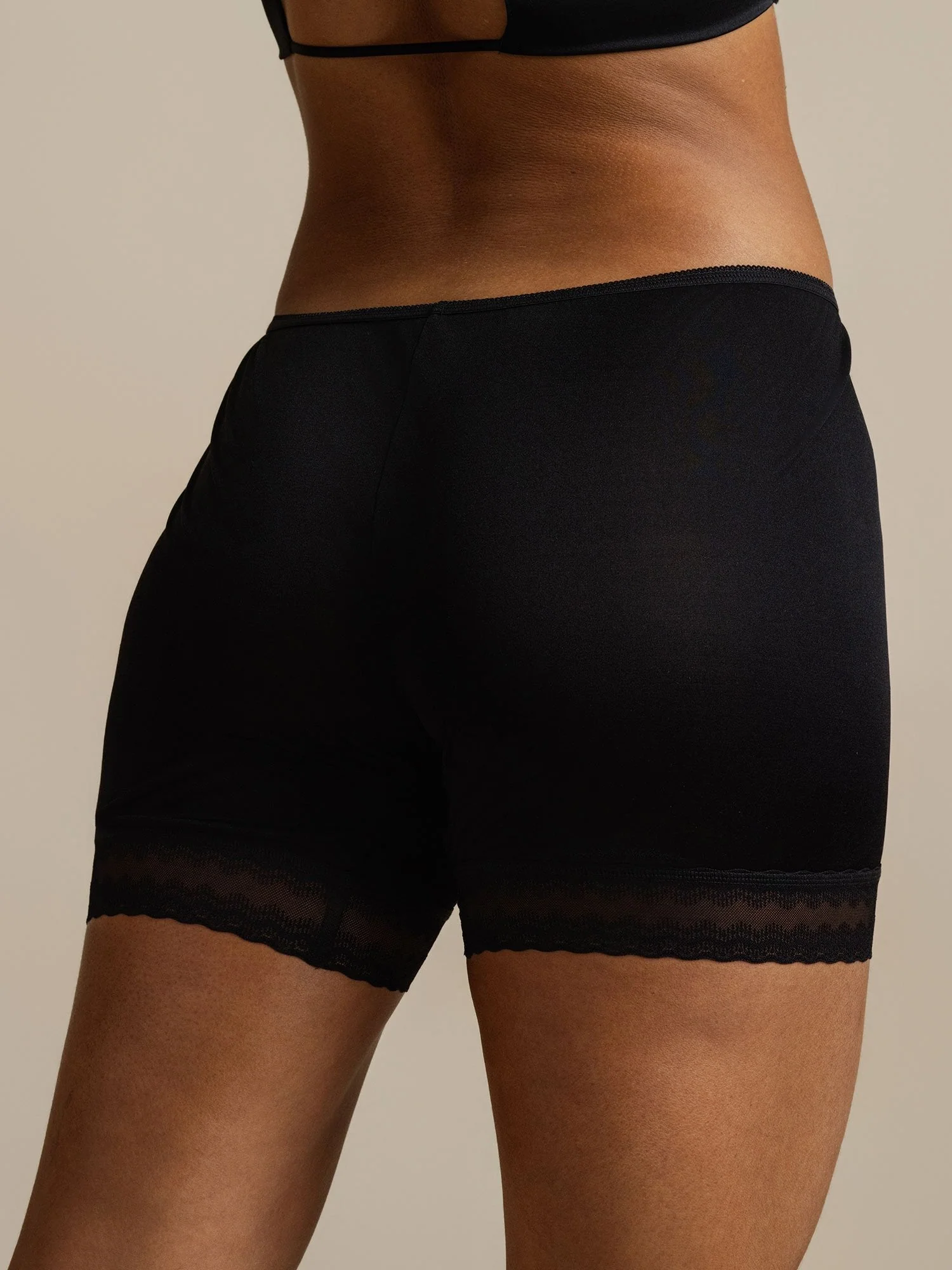 Pure Soie Dentelle Shorty Anti-Frottement - Image 5