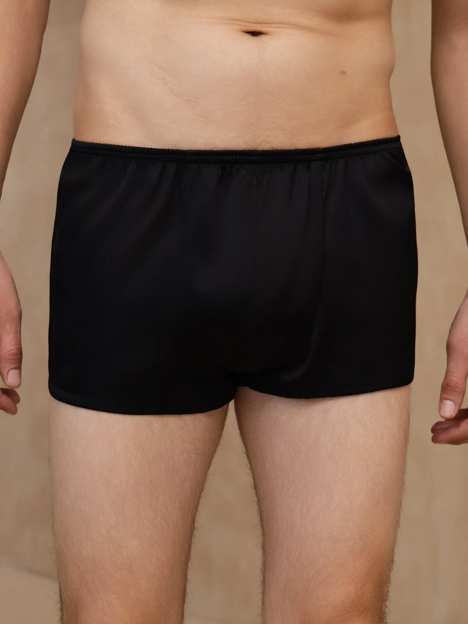 Sous-Vêtement Boxer Confortable Ultra-Doux Pour Hommes En Soie Pure - Image 11