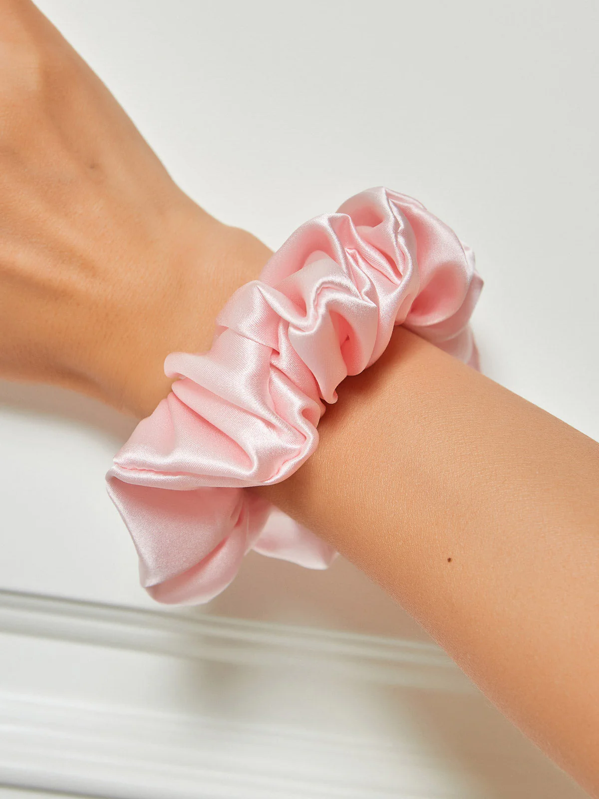 Chouchou Large Doux En Soie - 3.5cm - Image 30