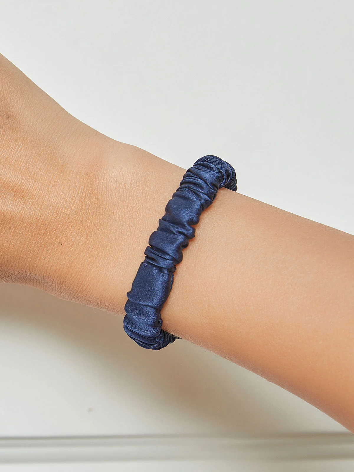 Chouchou Fin En Soie Douce - 1cm - Image 19