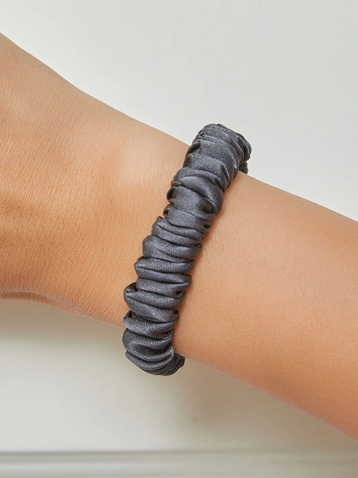 Chouchou Fin En Soie Douce - 1cm - Image 31