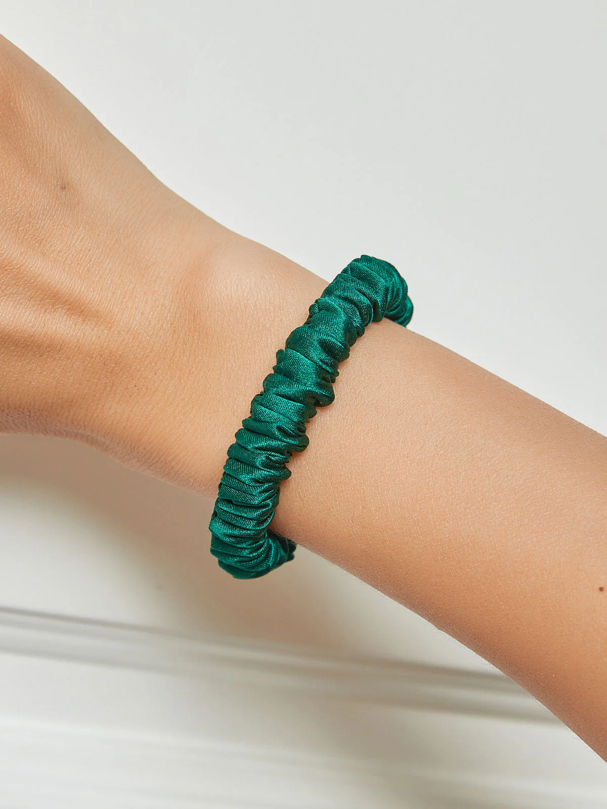 Chouchou Fin En Soie Douce - 1cm - Image 37
