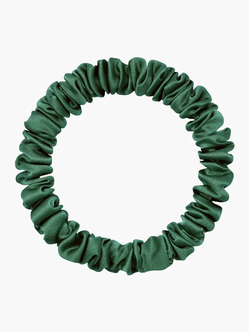Chouchou Fin En Soie Douce - 1cm - Image 40