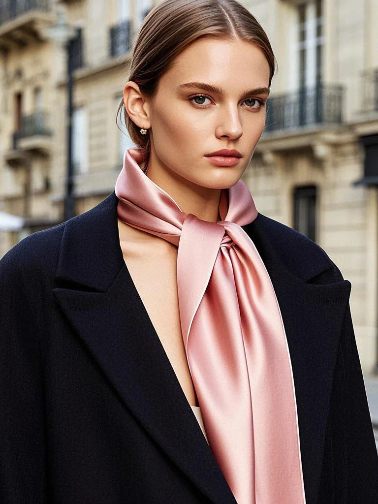 Soie Pure Rectangle Long Foulard/Châle 170x53cm / 67 - Image 73