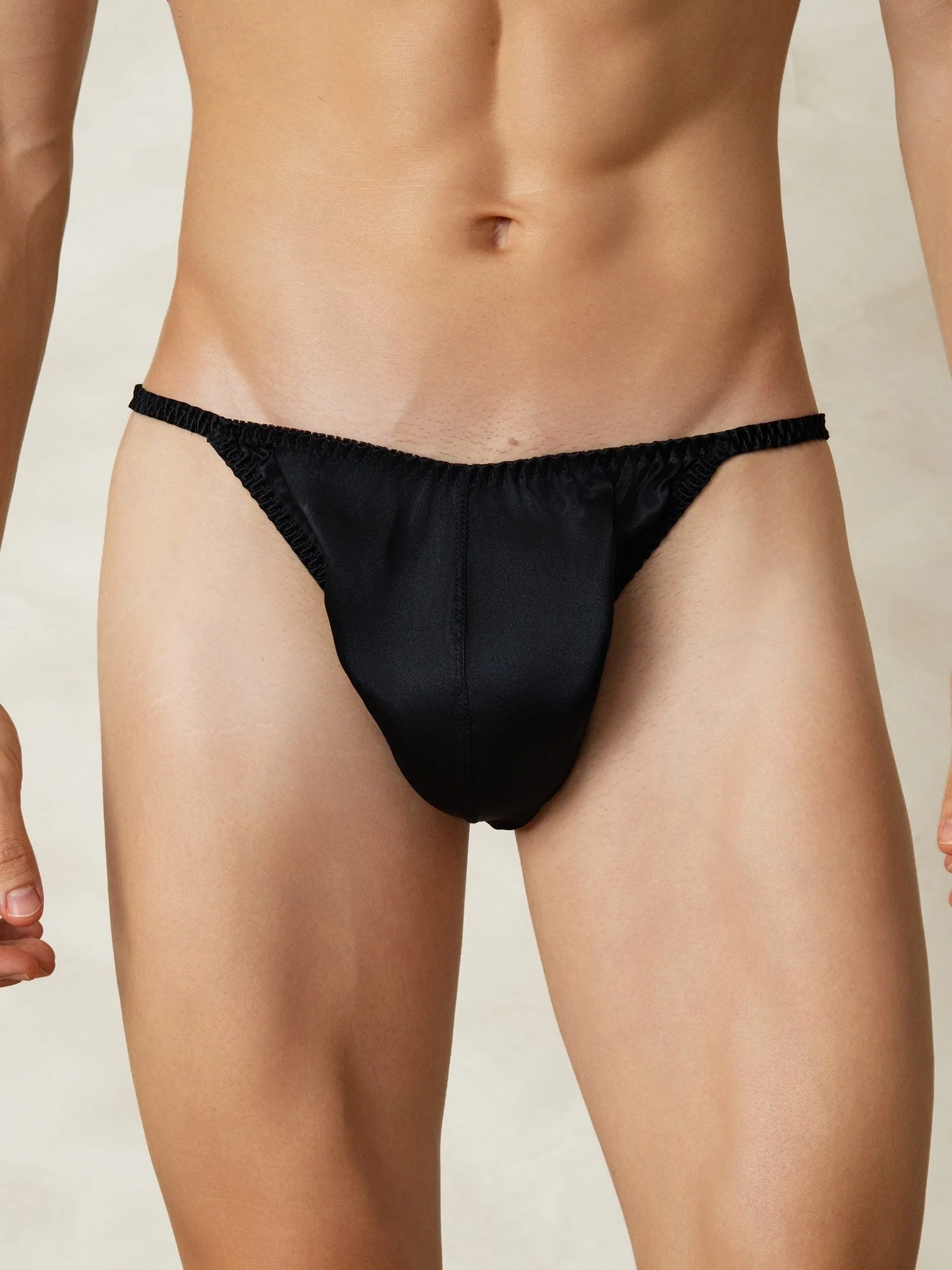100% Soie de Mûrier String Homme Sous-vêtement - Image 6