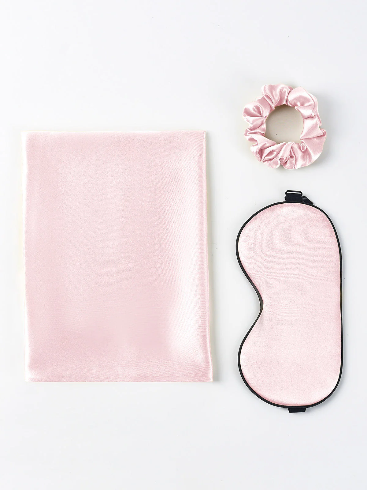 19Momme 3Pcs Ensemble de Beauté en soie pour Cheveux (Taie d'Oreiller Enveloppe) - Image 24
