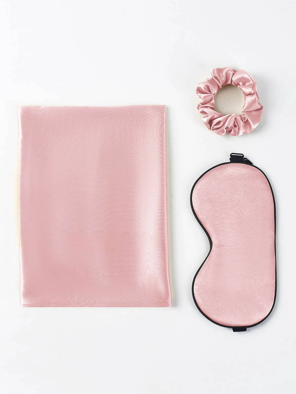 19Momme 3Pcs Ensemble de Beauté en soie pour Cheveux (Taie d'Oreiller Enveloppe) - Image 59