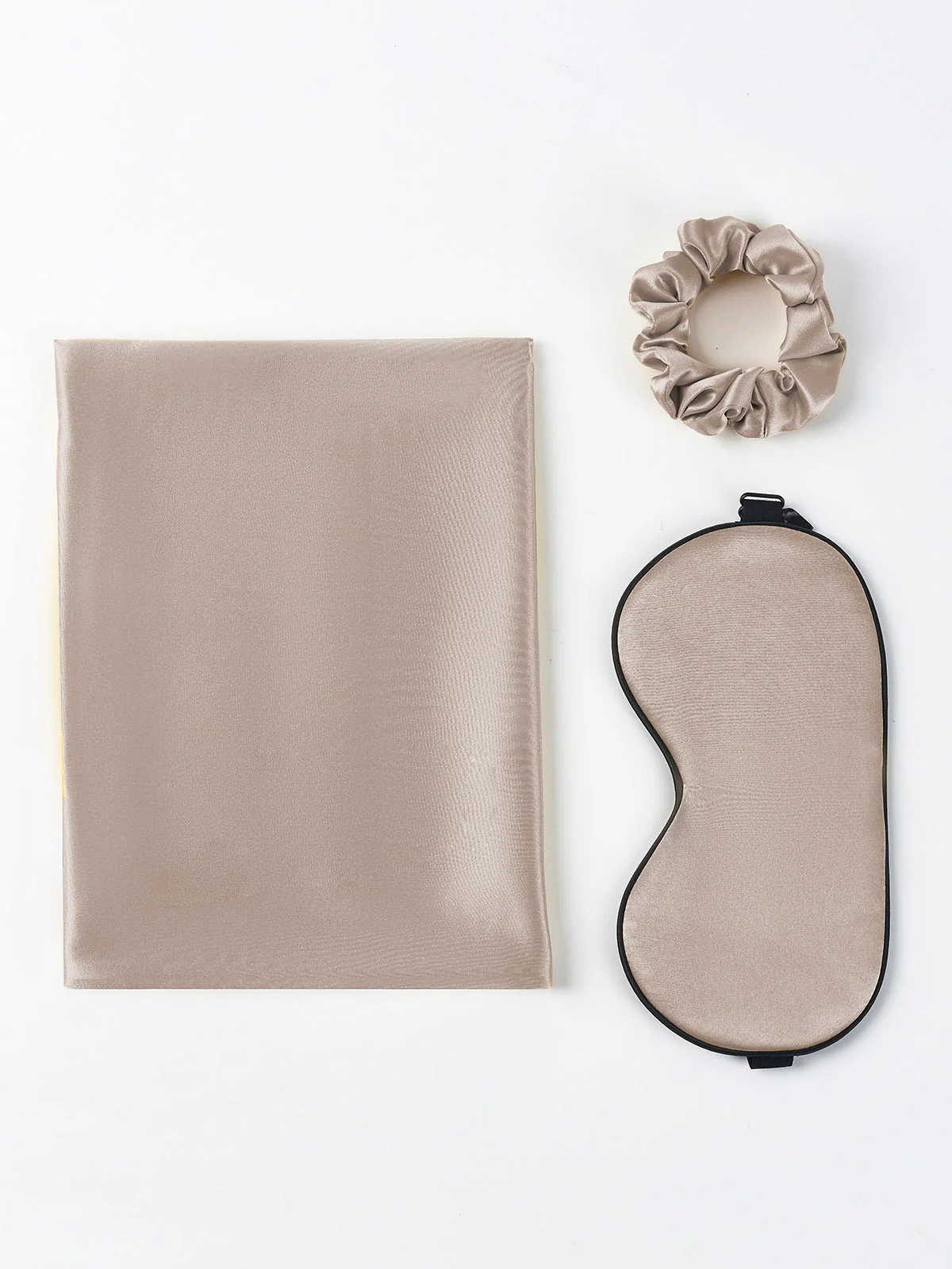 19Momme 3Pcs Ensemble de Beauté en soie pour Cheveux (Taie d'Oreiller Enveloppe) - Image 64