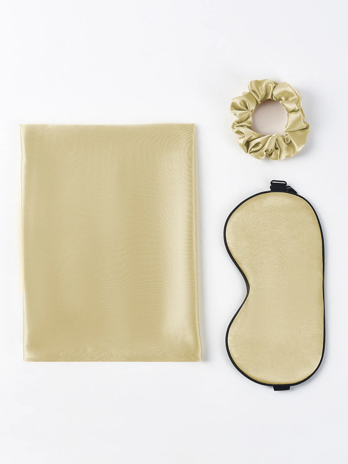 19Momme 3Pcs Ensemble de Beauté en soie pour Cheveux (Taie d'Oreiller Enveloppe) - Image 75