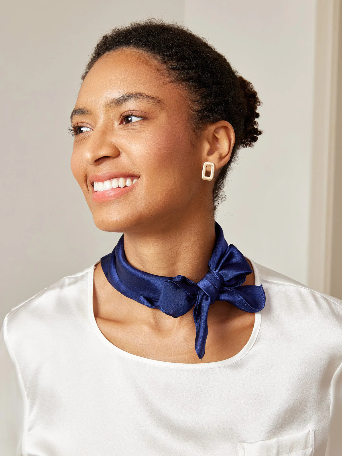 Soie Pure Foulard Carré 53x53cm / 21 - Image 19