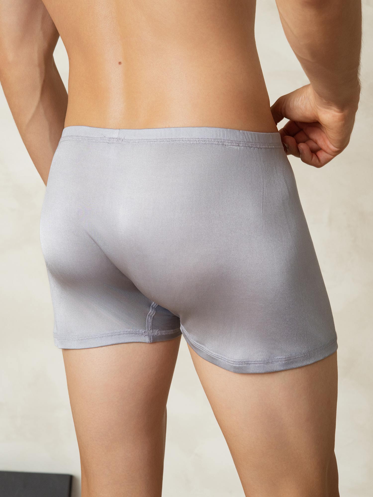 Pure Silk Boxers Homme Sous-vêtements - Image 6