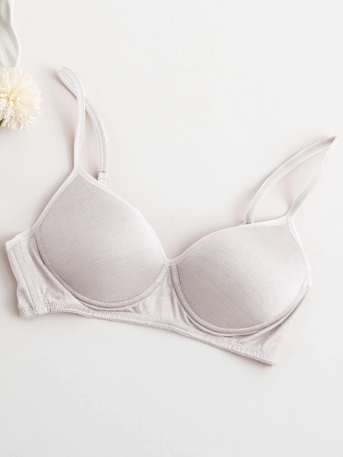 Bralette De Sport Sans Armature En Jersey De Soie Confortable - Image 16