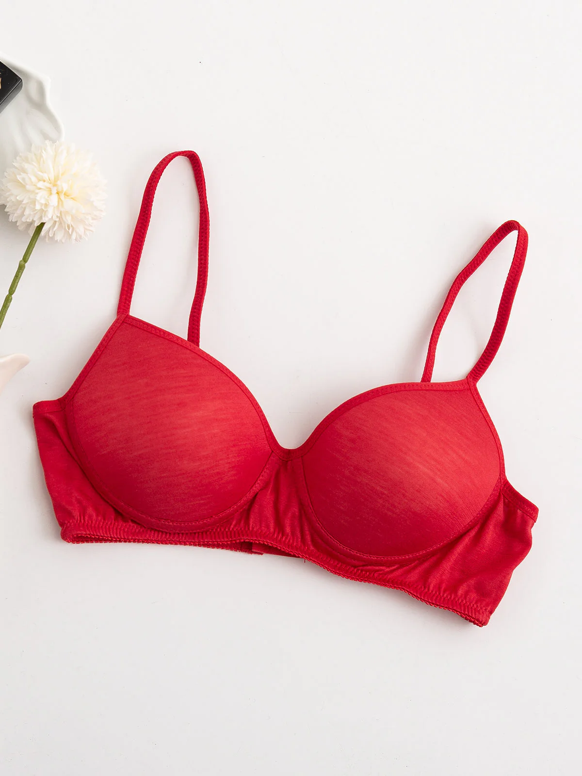 Bralette De Sport Sans Armature En Jersey De Soie Confortable - Image 22
