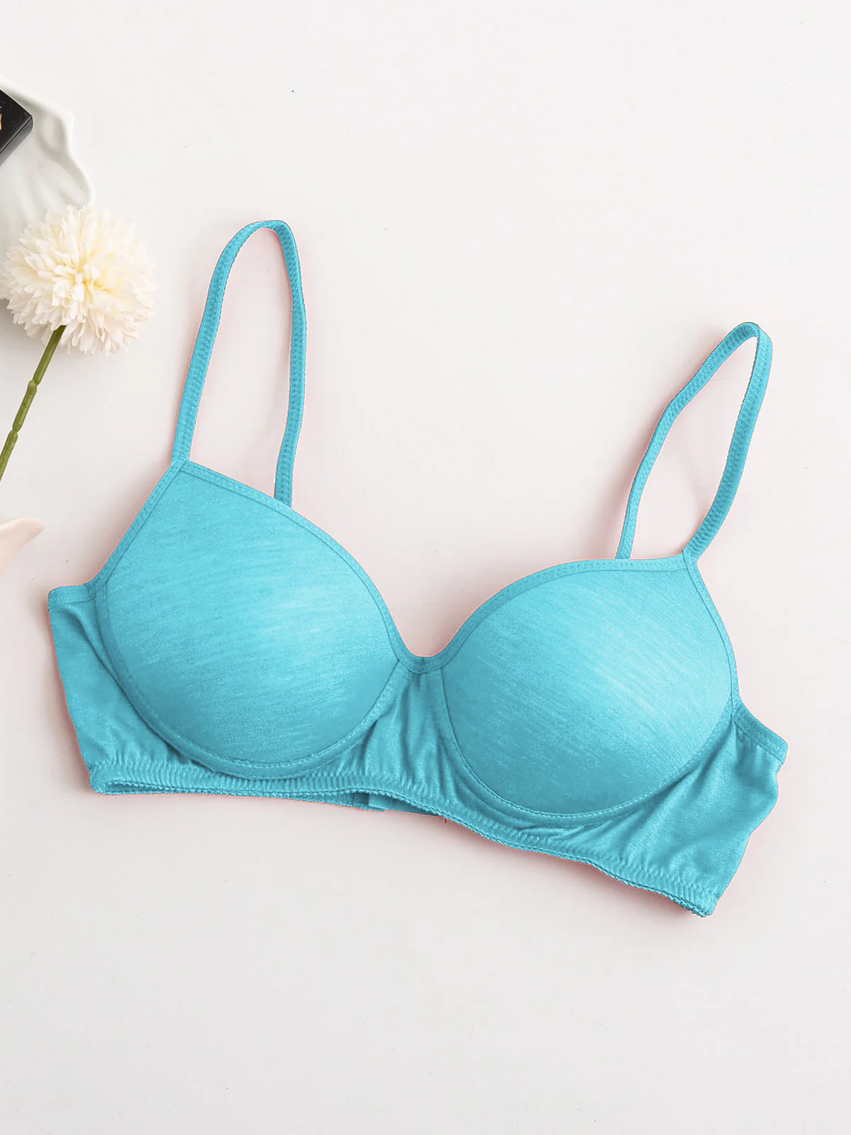Bralette De Sport Sans Armature En Jersey De Soie Confortable - Image 32