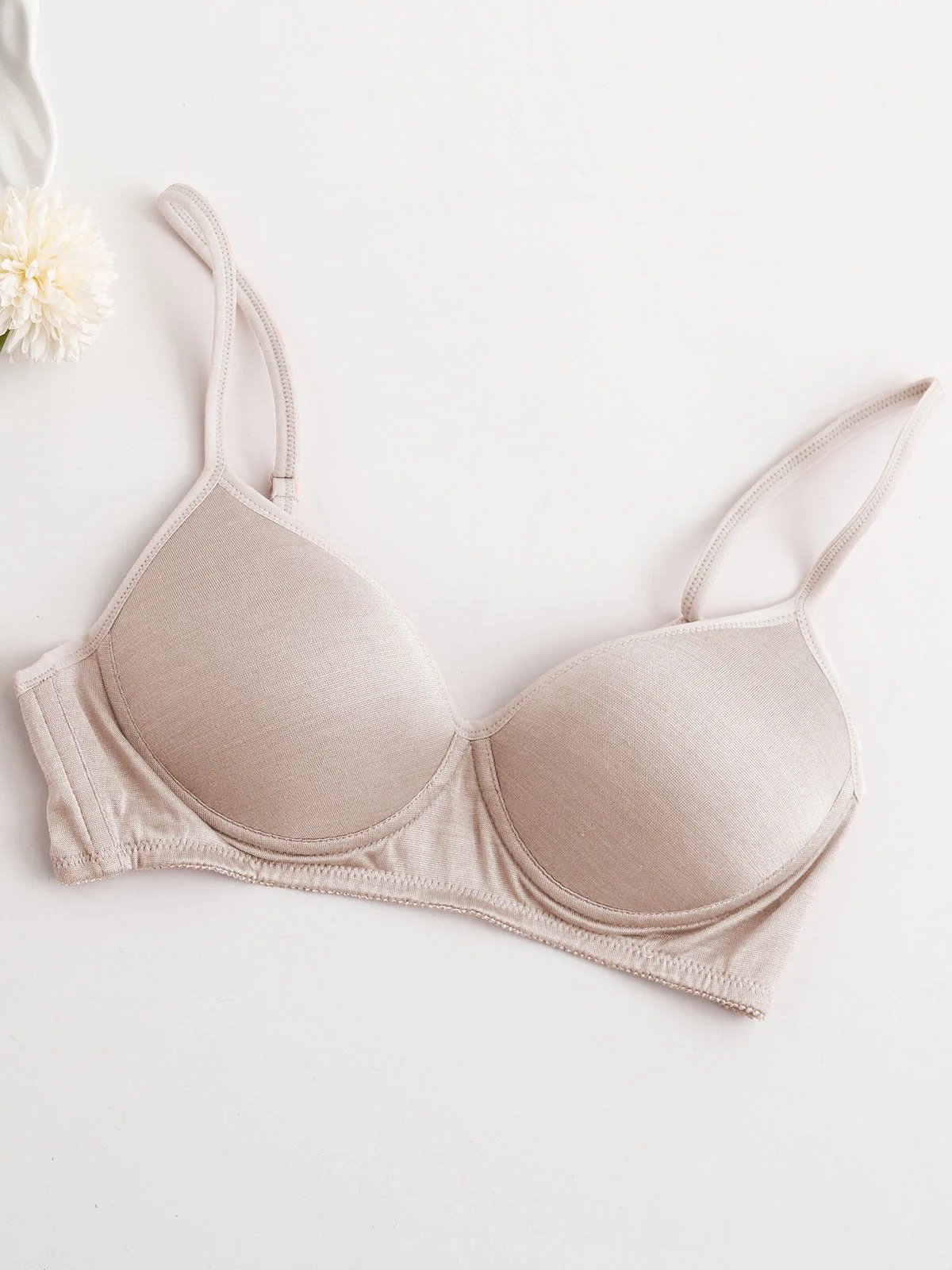 Bralette De Sport Sans Armature En Jersey De Soie Confortable - Image 42