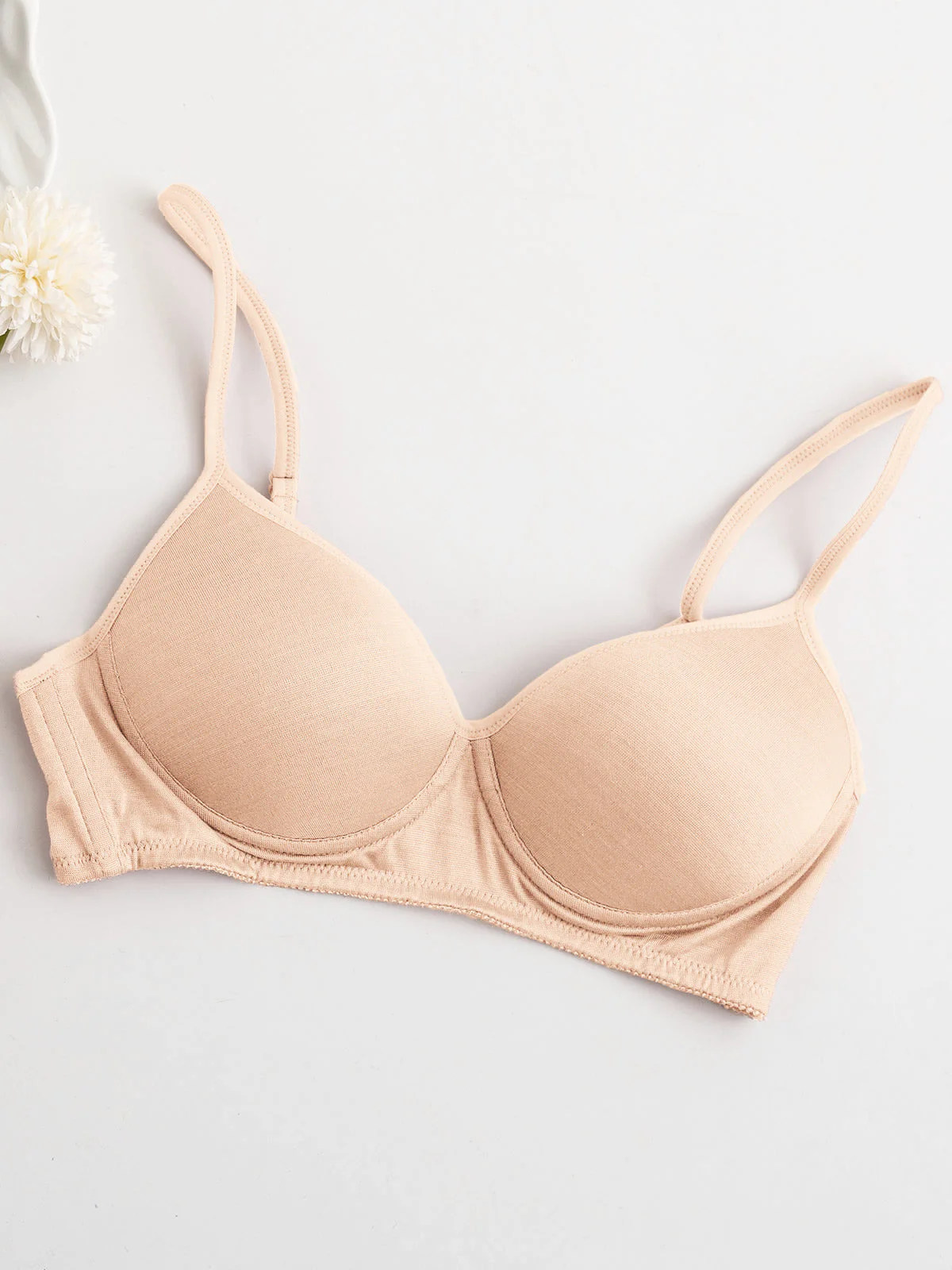 Bralette De Sport Sans Armature En Jersey De Soie Confortable - Image 52